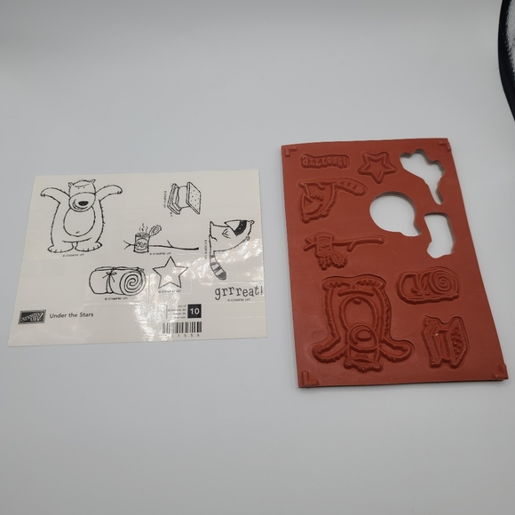 Stamping Up! Stamps Only 3 have been used. 7 to be put together. - Picture 2 of 3